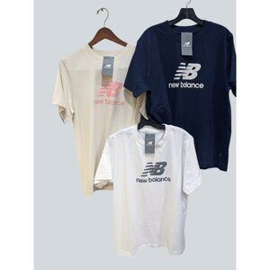 Bundle New Balance Graphic Logo T-Shirts - Set Of 3 Size Large NWT!